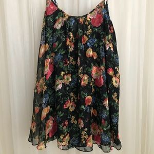 flowy floral dress